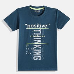 Eteenz Boys Premium Cotton Typography Printed T-shirt-image-24