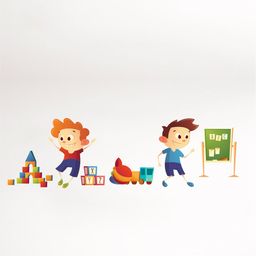 rawpockets Adults Multicolored Kids Activities Wall Stickers-image-56