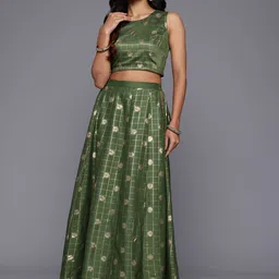 Ahalyaa Printed Ready to Wear Lehenga Choli-picture-38