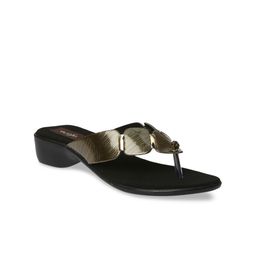 VALIOSAA Women Gold-Toned Solid Heels-picture-44