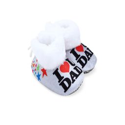 Superminis Infant Kids Grey & White Printed High-Rise Booties-image-65