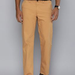 Indian Terrain Men Self Design Textured Kansas Slim Fit Trousers-image-26