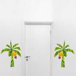 rawpockets Green Bananna Tree Vinyl Wall Stickers-image-63