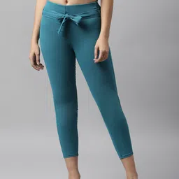 Code 61 Women Turquoise Blue Skinny-Fit Jeggings-image-8