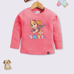 YK X Minute Mirth Paw Petrol Print Cotton Top-36
