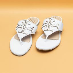 Fancy Nancy Women Open Toe Flats with Bows-3