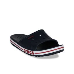 Crocs Men Navy Blue Solid Sliders-45