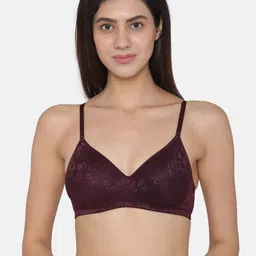 Clovia Purple Full Coverage Lightly Padded Everyday Bra BR1479P1232B-Purple-picture-56