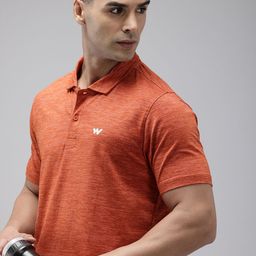 Wildcraft Striped Polo Collar Printed Sports T-shirt-image-9