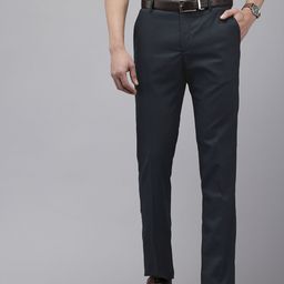 Arrow Men Textured Original Tailored Fit Formal Trousers-picture-20