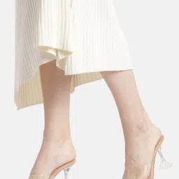 AXIUM Solid Party Stiletto Sandals-38