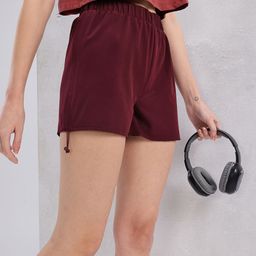 HRX by Hrithik Roshan Women Mid-Rise Lifestyle Shorts-picture-42