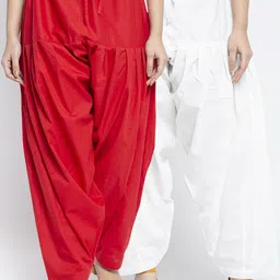 GRACIT Women Pack Of 2 Solid Salwars-picture-12