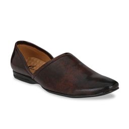 Prolific Men Brown Slip-On Sneakers-image-0