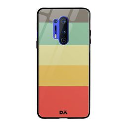 DailyObjects Pink & Yellow Rainbow Quin OnePlus 8 Pro Glass Case-57