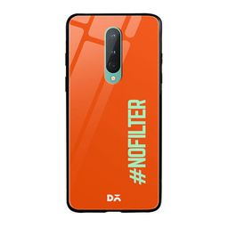 DailyObjects Red & Green No Filter OnePlus 8 Glass Case-16
