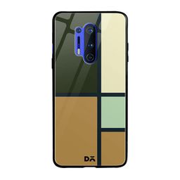 DailyObjects Green & Brown Window OnePlus 8 Pro Glass Case-35