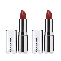 Colorbar Set of 2 Velvet Matte Shy Cherry Lipsticks 63P-20