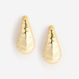 DressBerry Gold-Plated Teardrop Shaped Studs Earrings-image-79