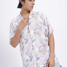glitchez Abstract Vibes Printed Relaxed Shirt-image-36