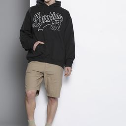 boohooMAN Typography Printed Hooded Sweatshirt-image-23