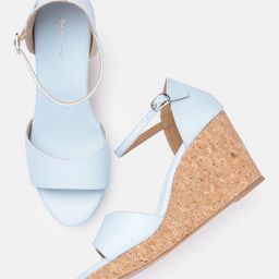 Mast & Harbour Open Toe Wedges-55