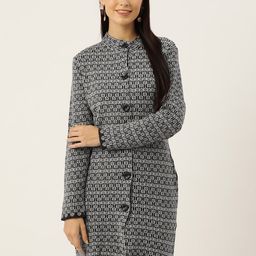 American Eye Women Self-Design Longline Cardigan-picture-54