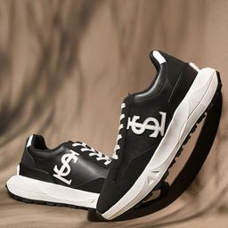 LOUIS STITCH Men Lace-Ups Round Toe Sneakers-image-46