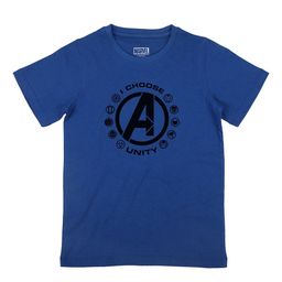 Marvel by Wear Your Mind Boys Blue Avengers Printed Cotton T-shirt-image-29