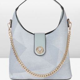 Allen Solly Textured Structured Hobo Bag image 4