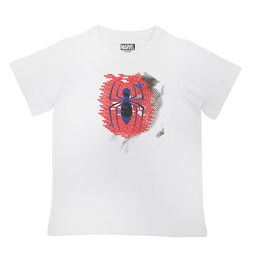 Marvel by Wear Your Mind Boys White Printed T-shirt-picture-13