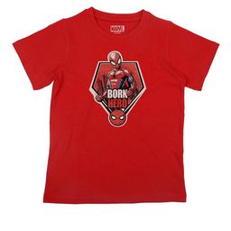 Marvel by Wear Your Mind Boys Red Spiderman Printed Cotton T-shirt-picture-11