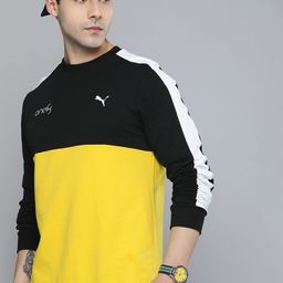 one8 x PUMA Men Colourblocked Slim-Fit Sweatshirt With Logo Detail-picture-11