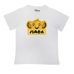 Disney by Wear Your Mind Boys White Lion King Printed T-shirt-image-10