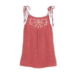 SCOUP Rust Red A-Line Dress-picture-4