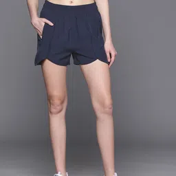 HRX by Hrithik Roshan Women Solid Sports Shorts-picture-34