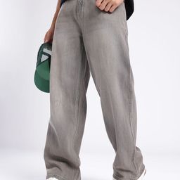 glitchez Men Wide Leg Light Fade Jeans-picture-27