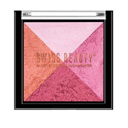 SWISS BEAUTY Baked Blusher & Highlighter-02-53