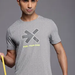 HRX by Hrithik Roshan Typography Printed Training T-shirt-image-18