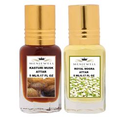 Menjewell Unisex Kasturi Set Of 2 Attar-41