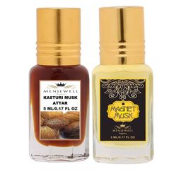Menjewell Unisex Kasturi Musk Set Of 2 Attar-17