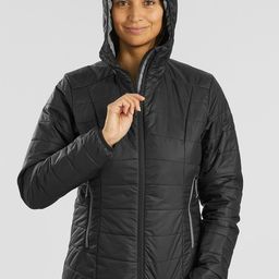 FORCLAZ By Decathlon Women Black Solid Padded Jacket-picture-9