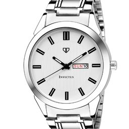 Walrus Men Silver-Toned Analogue Watch WWTM-INVC-III-010707-58