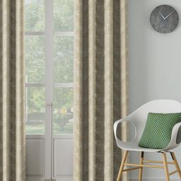 DDecor Beige Single Curtain Curtain-42