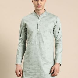 Sayisha Men Geometric Printed Kurta-picture-52