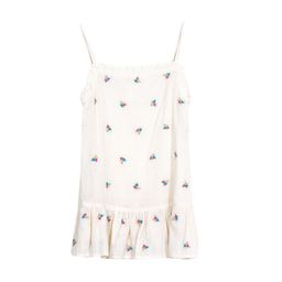 SCOUP Girls Off White Embroidered Blouson Dress-image-46