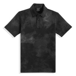 CAVIO Boys Tie and Dye Printed Polo Collar T-shirt-image-88