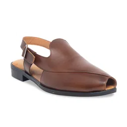 Teakwood Leathers Men Solid Leather Mules-image-21