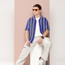 Harvard Striped Casual Shirt-image-72