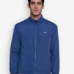 Wildcraft Men Blue Water Resistant Biker Jacket-image-75